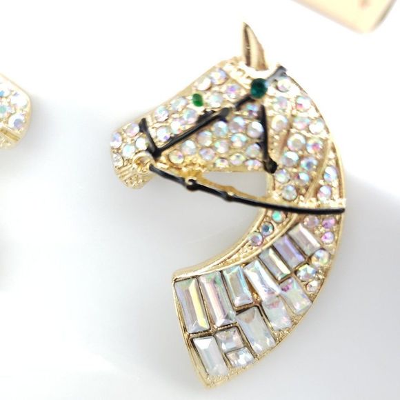 Free People Diamond Horse Earrings - Picture 6 of 9